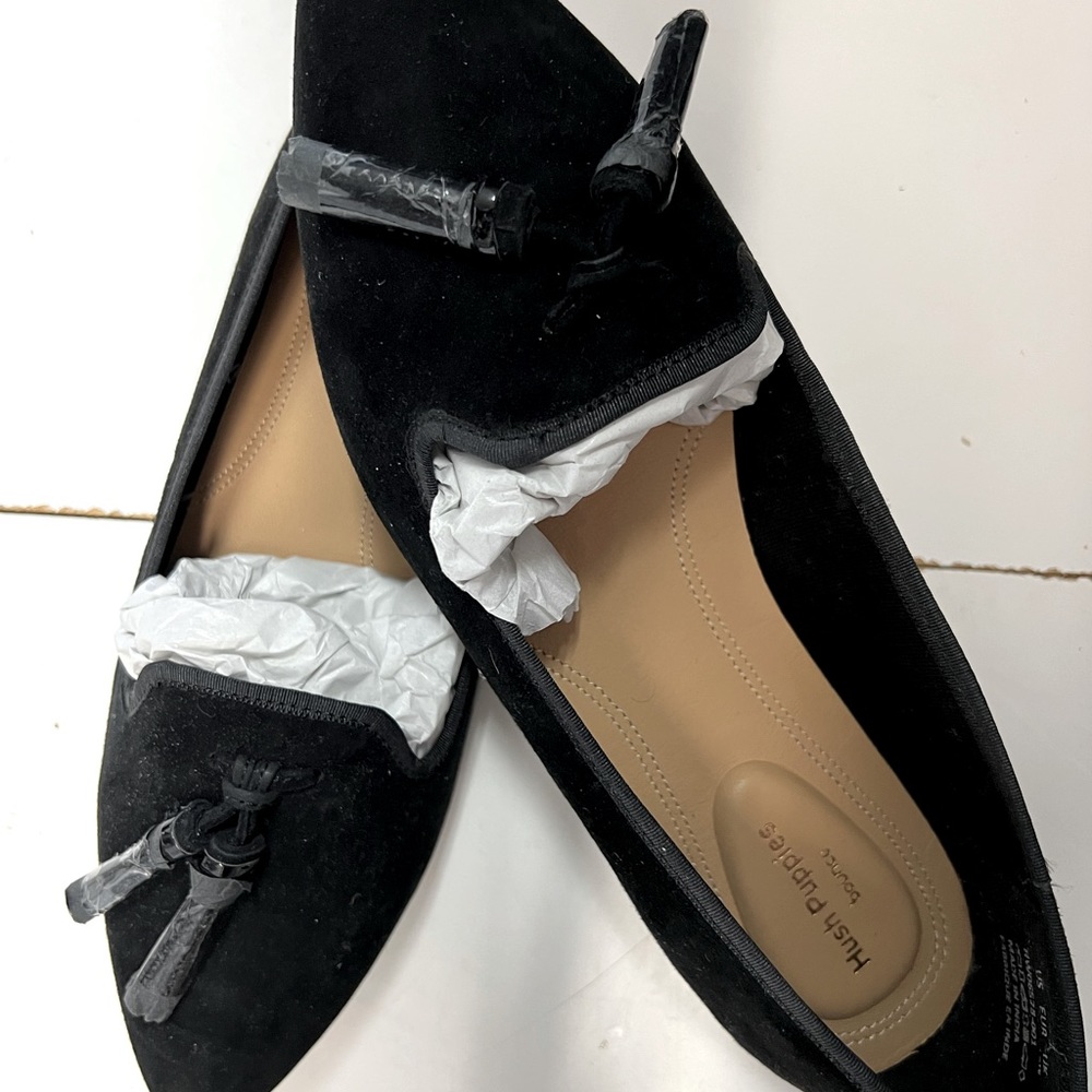 Black Hush Puppies